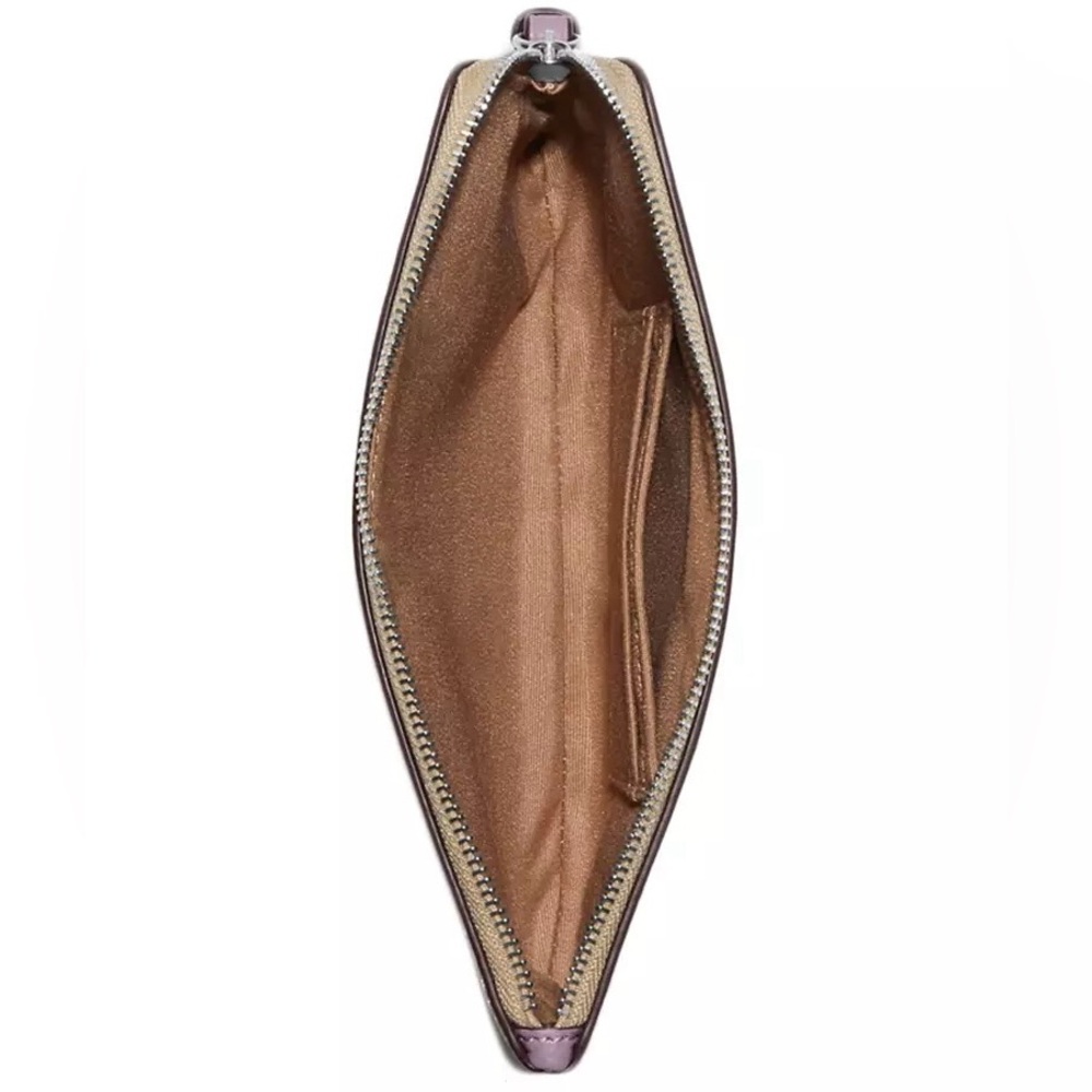 New Coach Zip Up Wristlet - Picture 4 of 4
